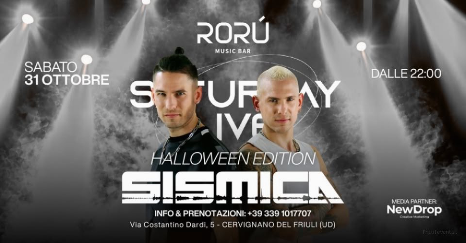 Halloween Edition – Sismica – Rorú Music Bar