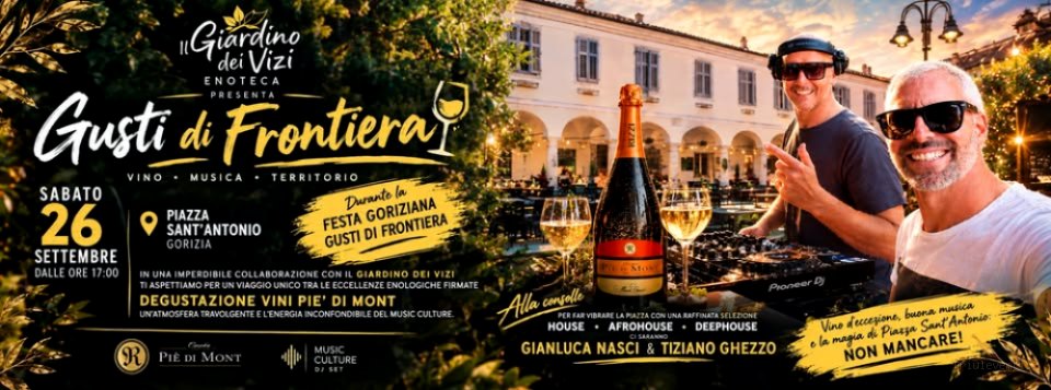 Il Giardino Dei Vizi – Piè Di Mont – Wine & DJ Set