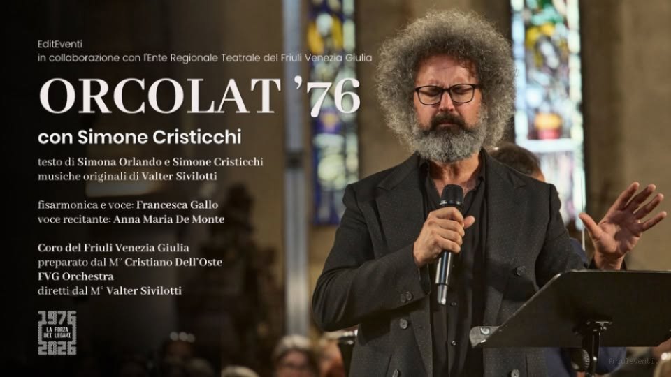 Simone Cristicchi Orcolat – 76 – Maniago – PN