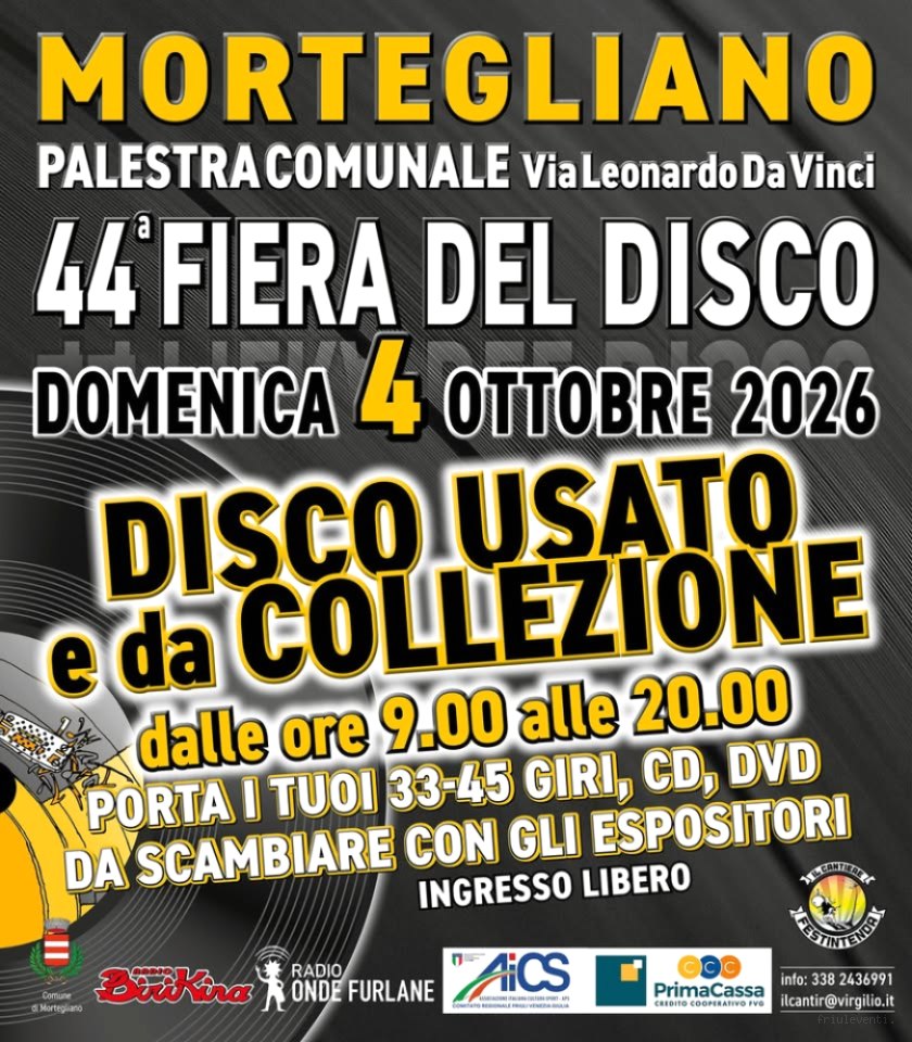44a Fiera del disco usato e da collezione