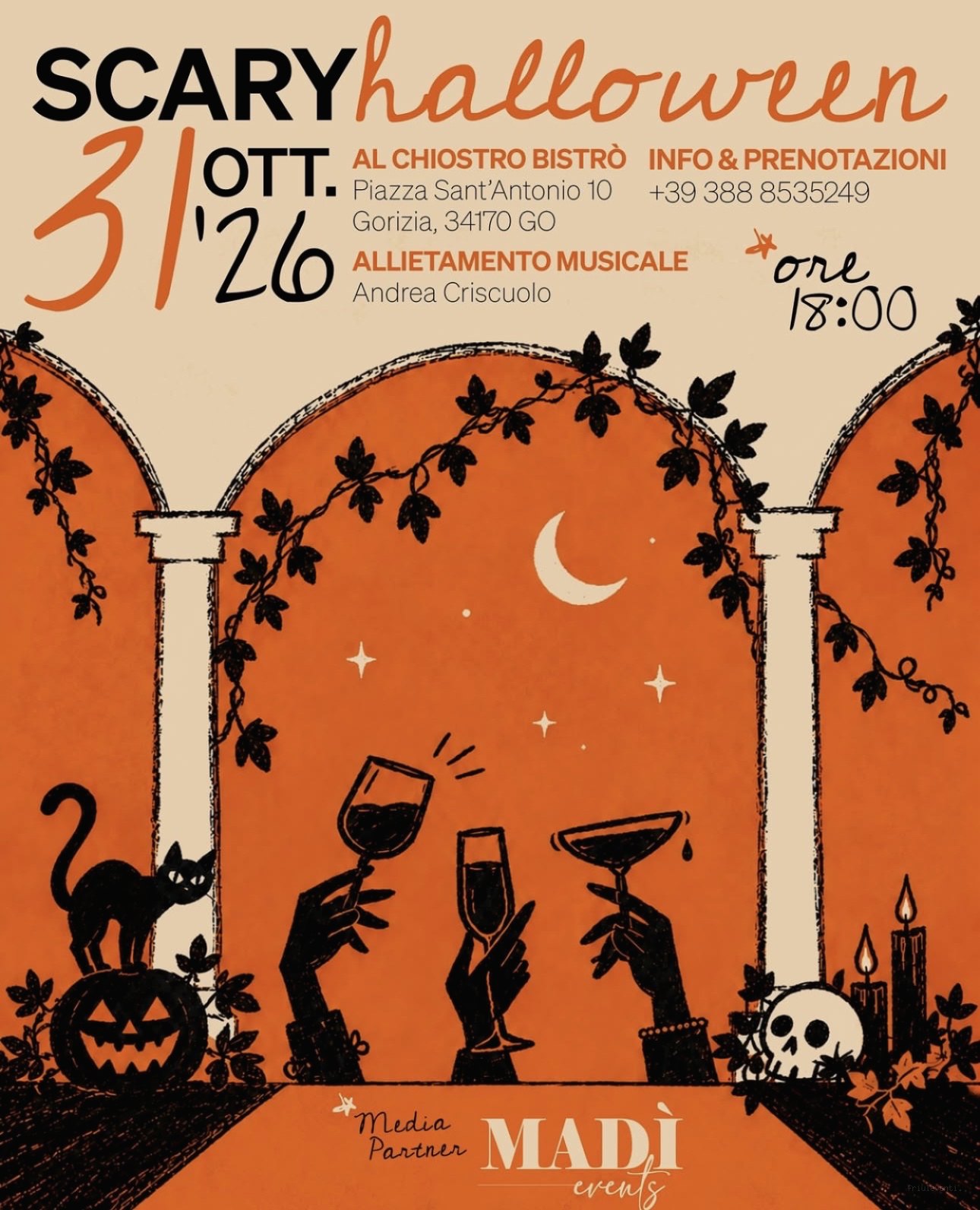 Al Chiostro Bistrò - Scary Halloween