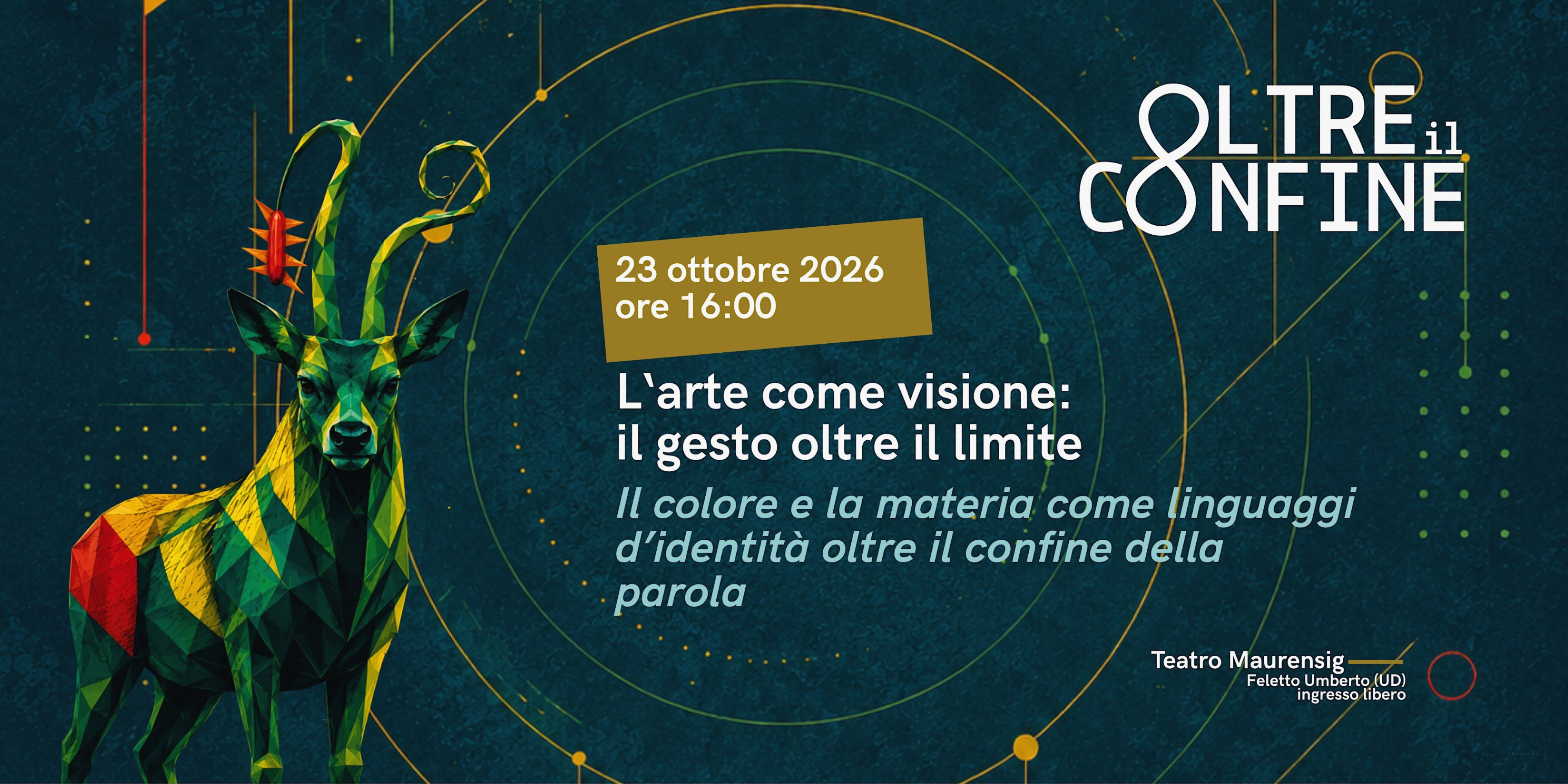 L‘arte come visione: il gesto oltre il limite
