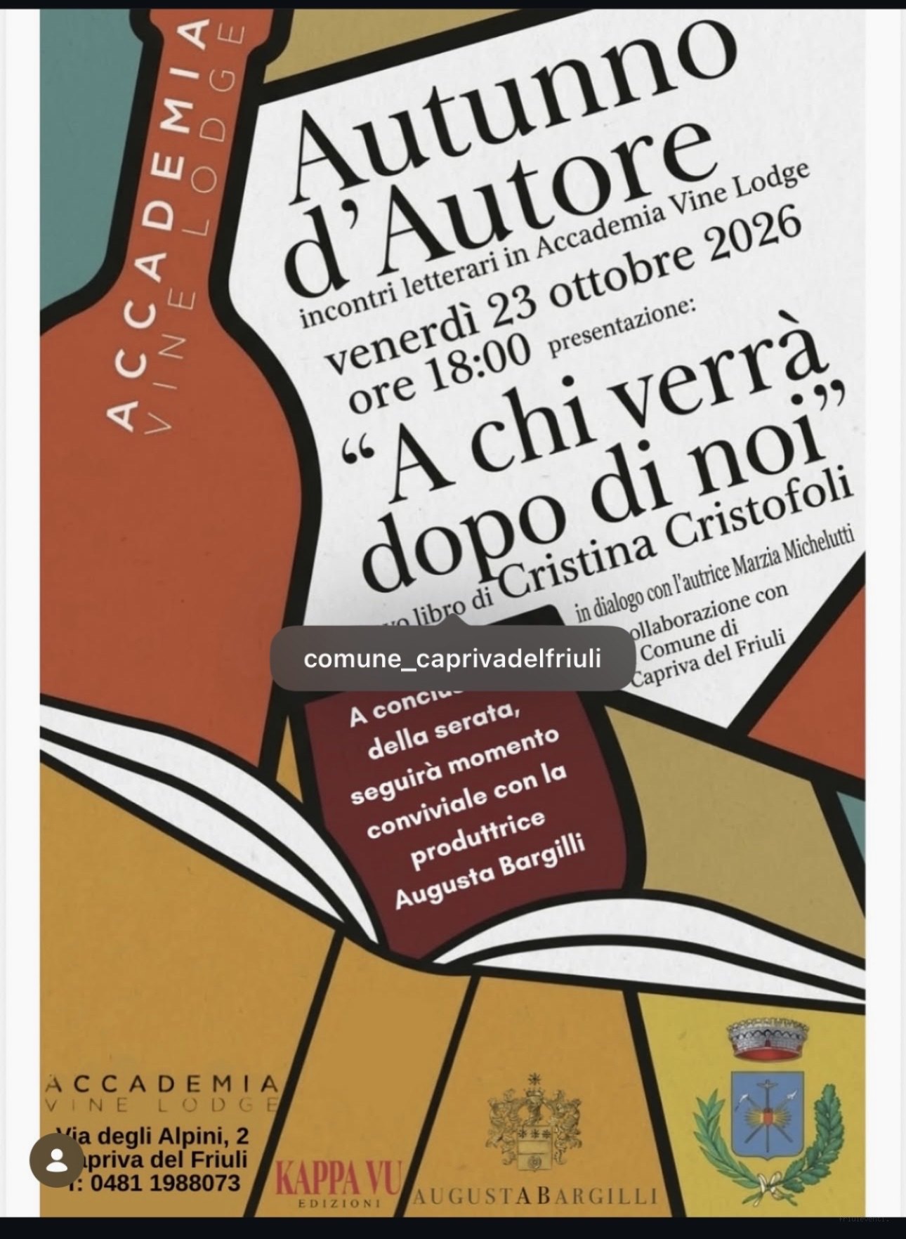 Accademia Vini Lodge - Autunno d'Autore