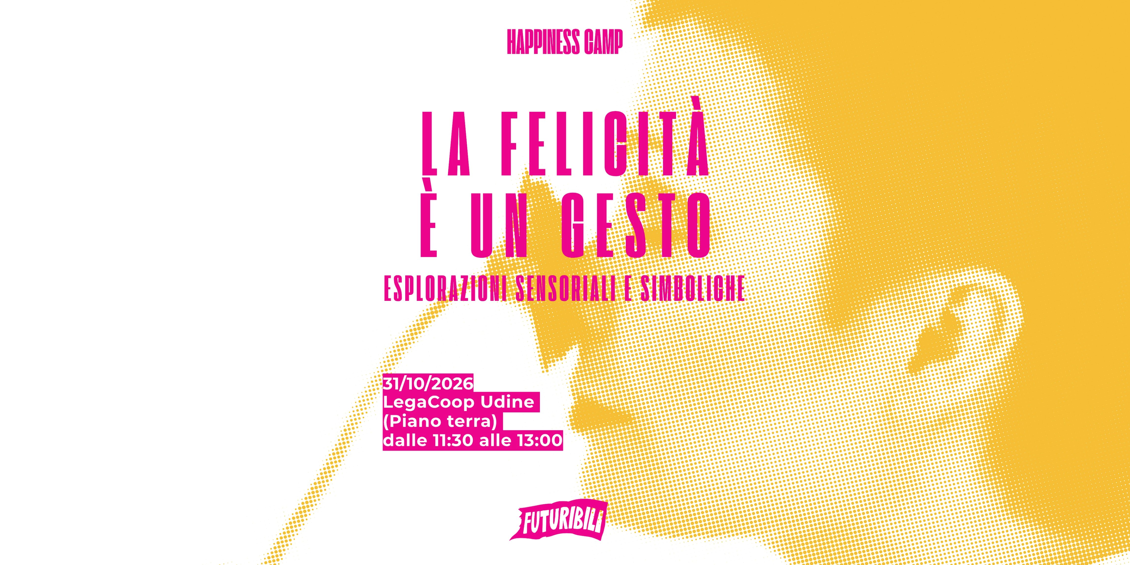 La felicità è un gesto: esplorazioni sensoriali e simboliche