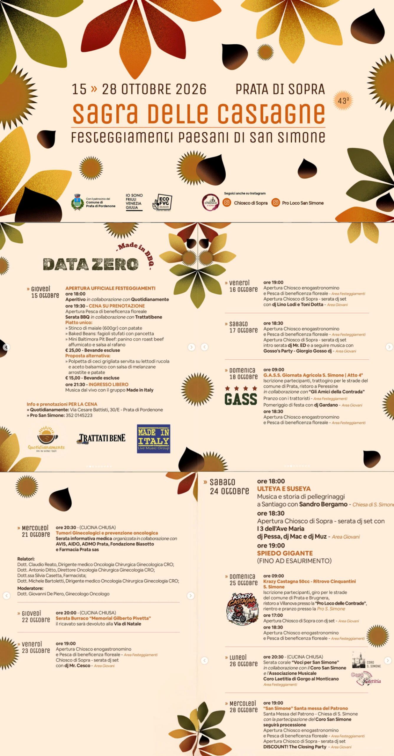 43ª Sagra delle Castagne