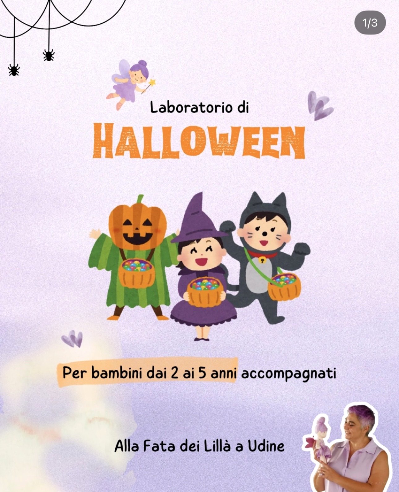 Fata dei Lillà - Laboratorio di Halloween