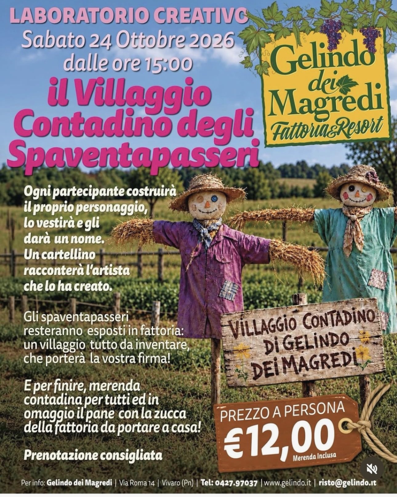 Gelindo dei Magredi - Il Villaggio Contadino degli Spaventapasseri