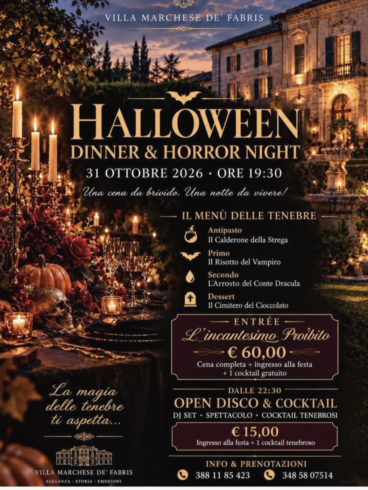 Villa Marchese De Fabbris - Halloween